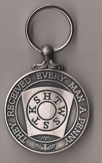 Fraserburgh #1055 Mark Token keyring